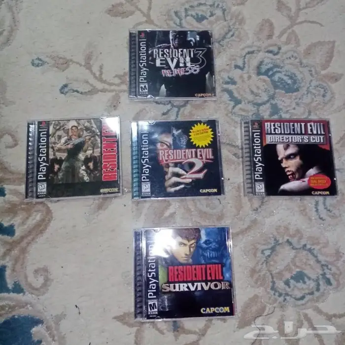 جميع اشرطة ريزدنت ايفل سوني 1 جديده 0