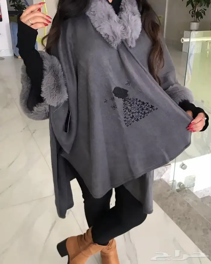 شالات شتوي مع تطريز الاسم 40