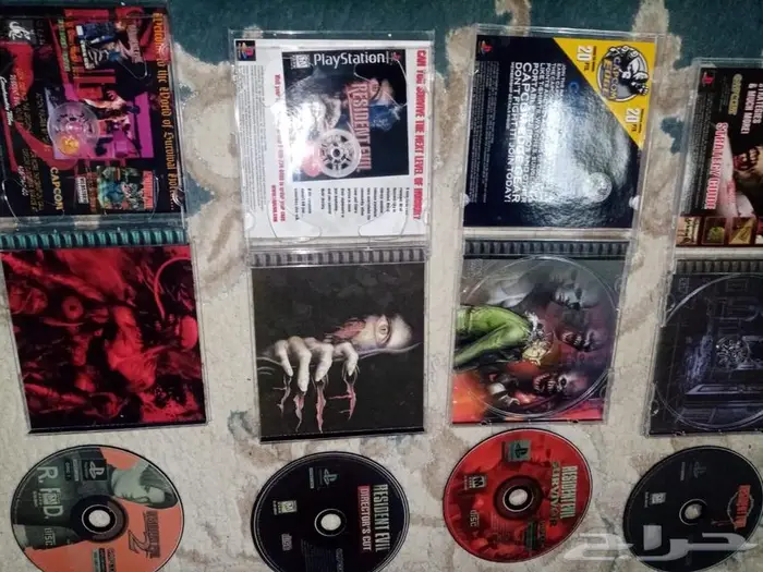 جميع اشرطة ريزدنت ايفل سوني 1 جديده 1