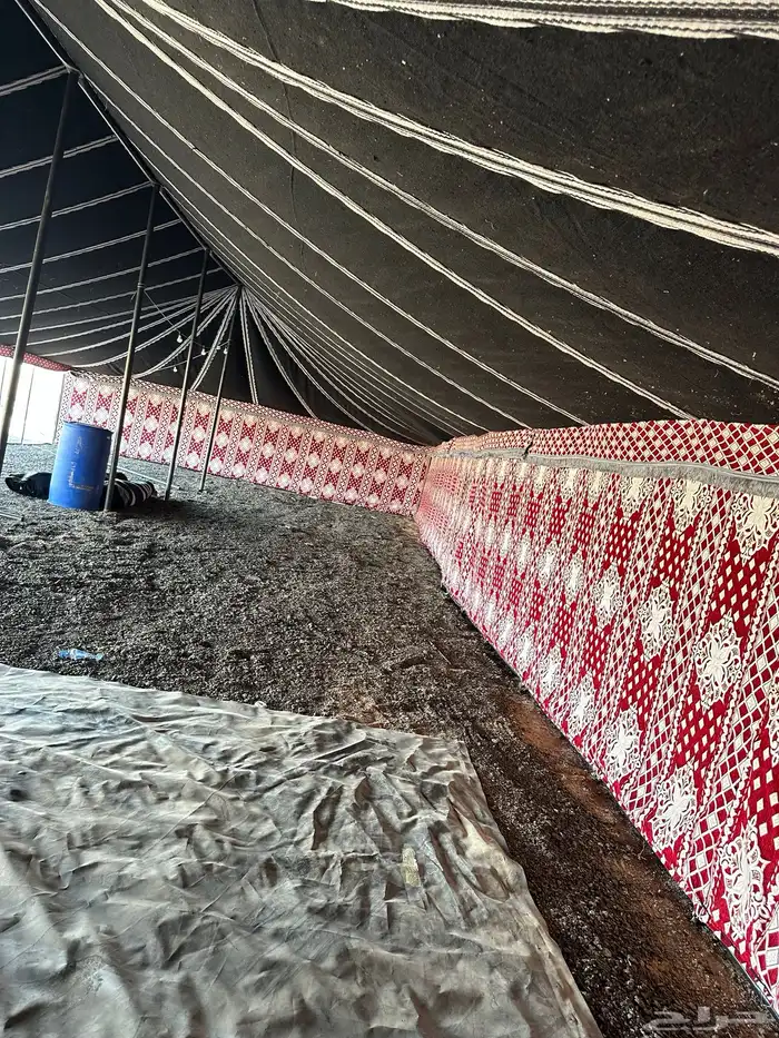 يتوفر تفصيل جميع مقاسات بيوت الشعر والخيم ومستلزمات البر 2