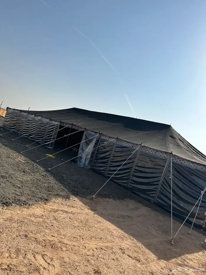 يتوفر تفصيل جميع مقاسات بيوت الشعر والخيم ومستلزمات البر 0