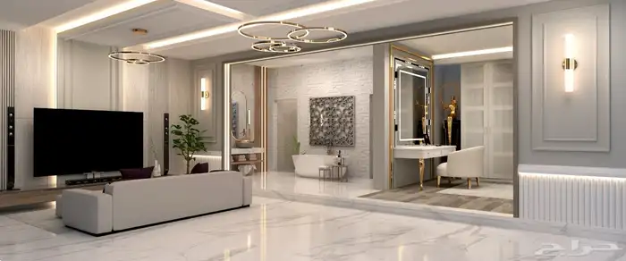 تصميم وتنفيذ ديكورات 3d 35