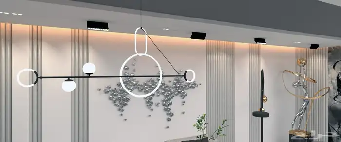 تصميم وتنفيذ ديكورات 3d 22