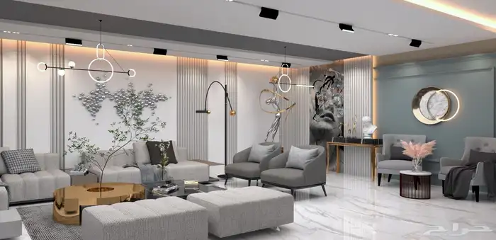تصميم وتنفيذ ديكورات 3d 24