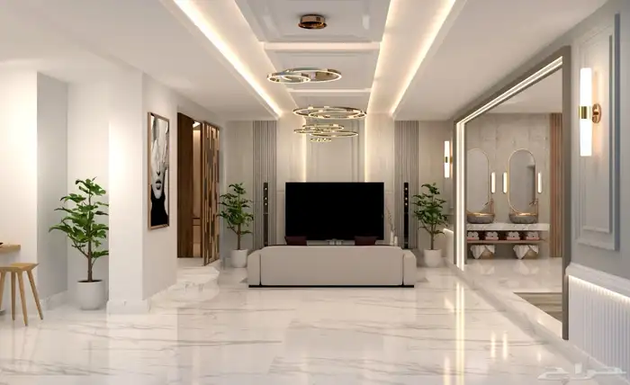 تصميم وتنفيذ ديكورات 3d 36