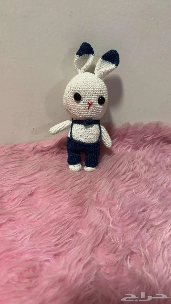 دمى كروشيه ثعلب وأرنب 2