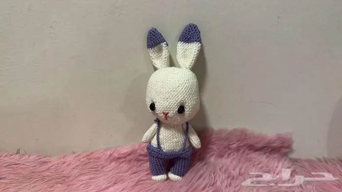 دمى كروشيه ثعلب وأرنب 0