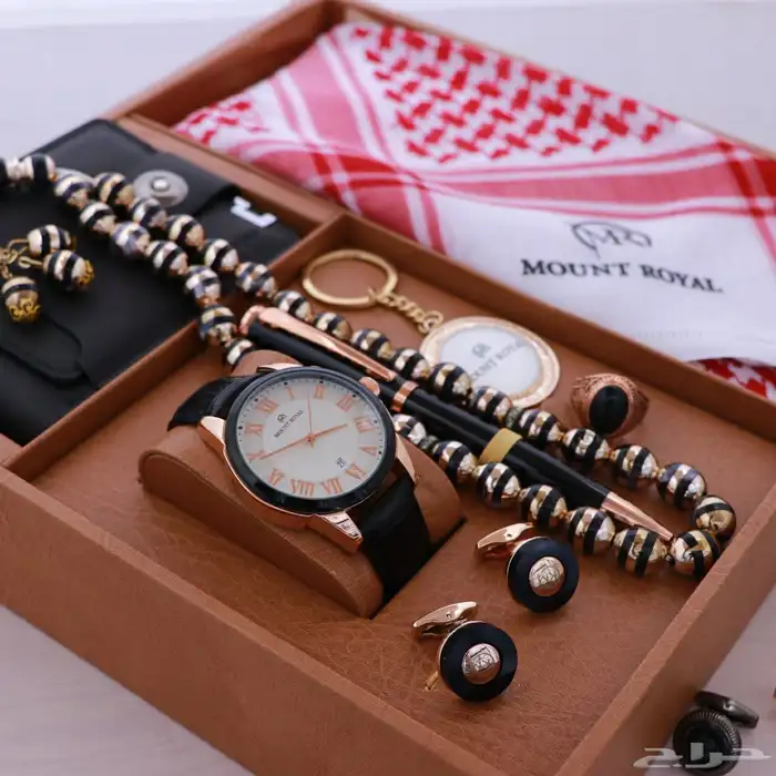 ساعات رجالي مع شماغ 12
