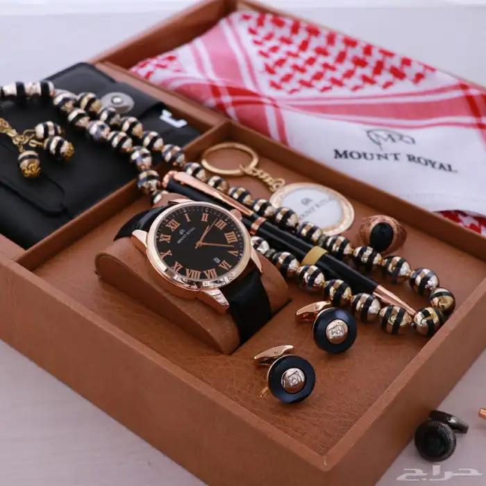 ساعات رجالي مع شماغ 1