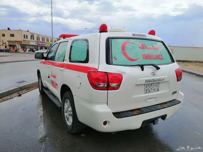 اسعاف تويوتا سيكويا دفع رباعي للتاجير 0