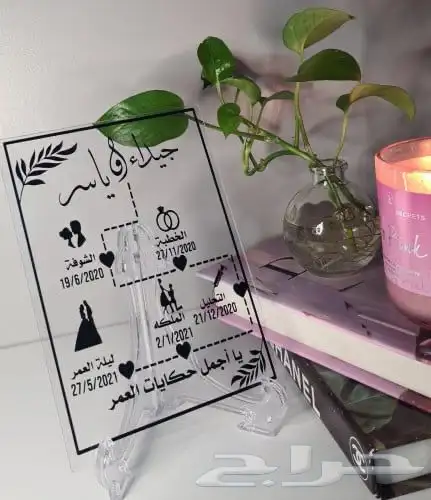 لوحة البصمة بالاسم 17