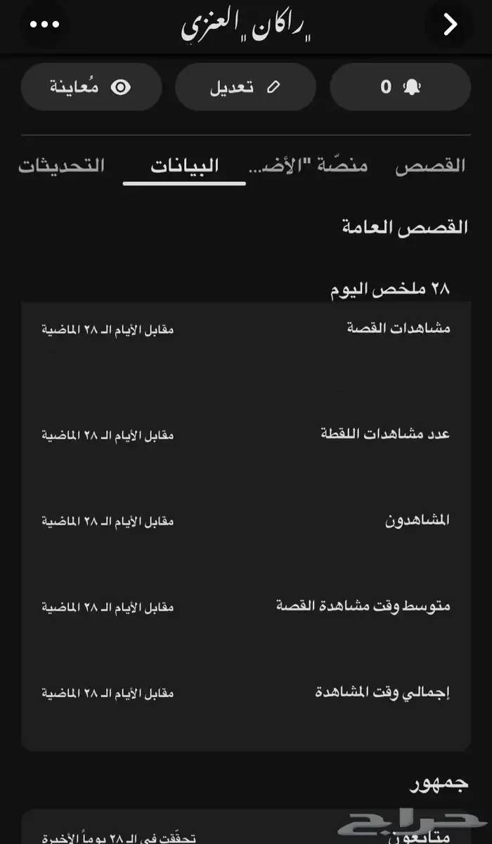 ملف تعريفي موثق مثل المشاهير و اكسبلور و استرجاع حسابات 7