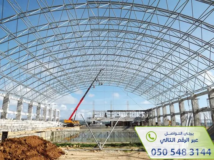 سبيس فريم تركيب Space Frame - مظلات ثلاثية الابعاد 45