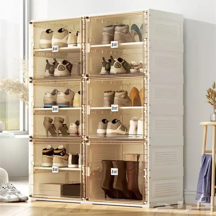 جزامة بلاستيك 6أبواب بالوان مختلفه 5