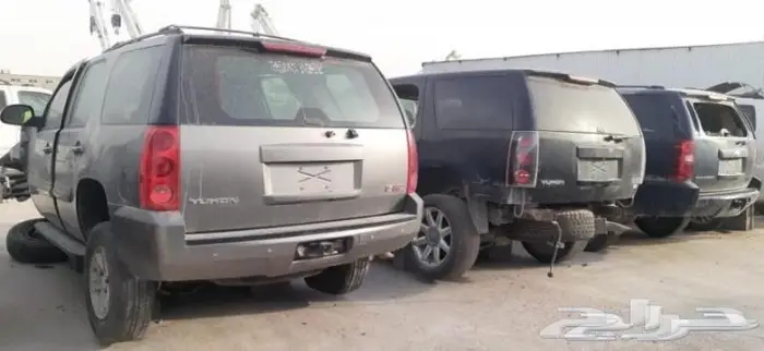 تاهو موديل 2008 مصدوم تشليح ((قطع غيار فقط)) 5