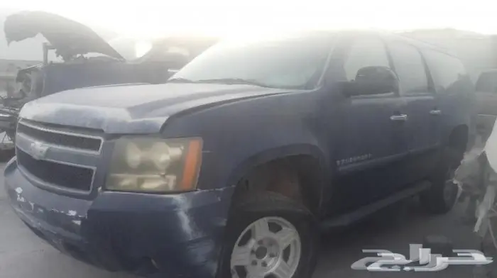 تاهو موديل 2008 مصدوم تشليح ((قطع غيار فقط)) 6