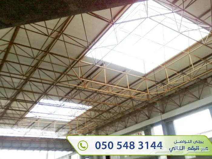 سبيس فريم تركيب Space Frame - مظلات ثلاثية الابعاد 36