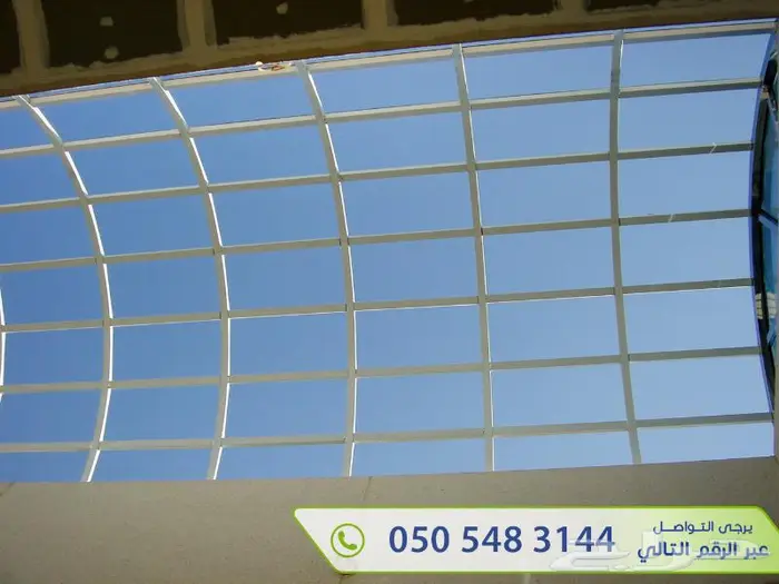 سبيس فريم تركيب Space Frame - مظلات ثلاثية الابعاد 30