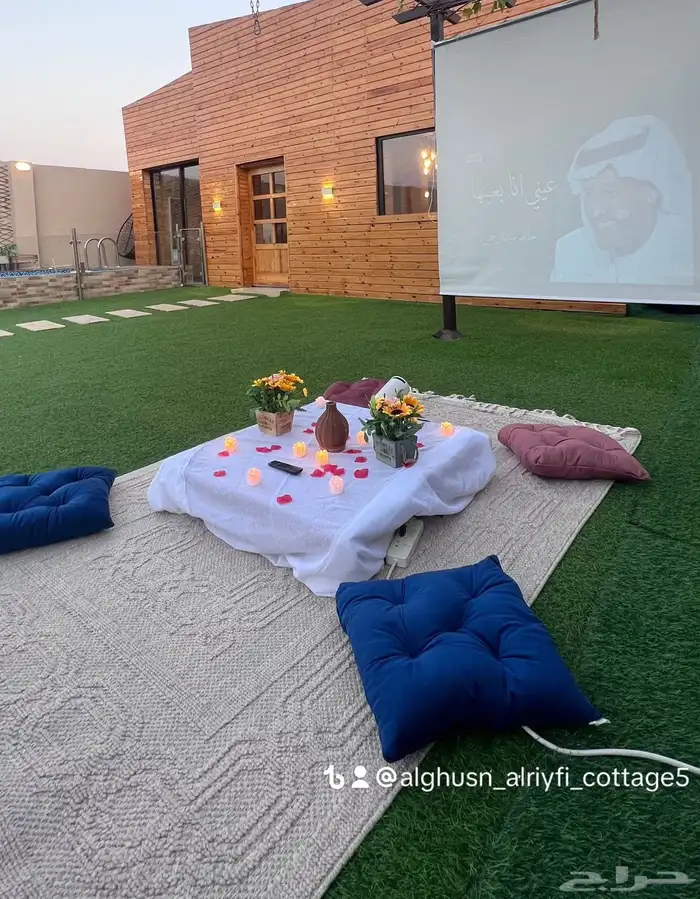 شاليه و كوخ ريفي بمسبح و عروض تنسيق وتريين غرف عرسان وحفلات 4