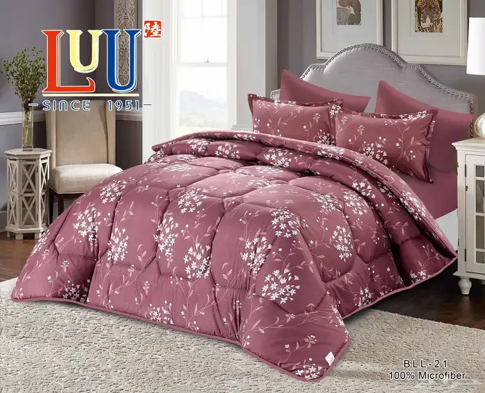 طقم لحافات صينيه مايكروفايبر ممتاز 20