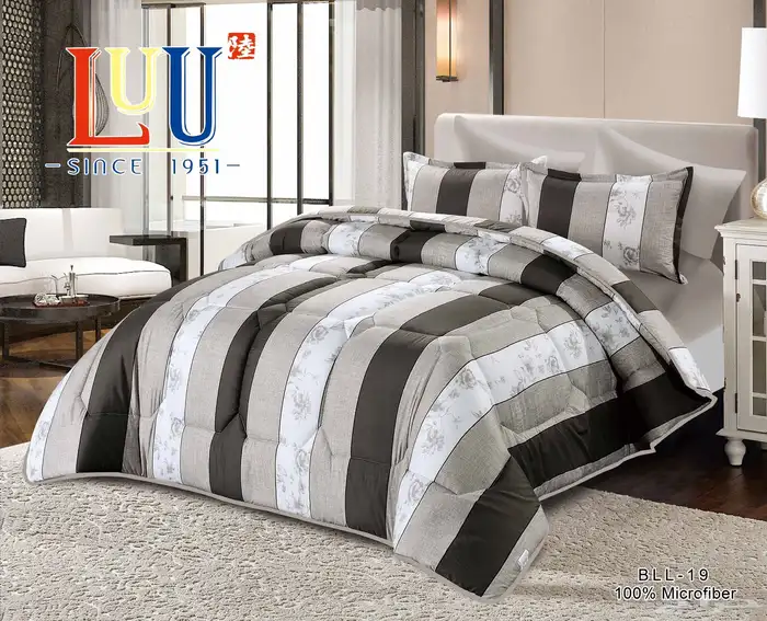 طقم لحافات صينيه مايكروفايبر ممتاز 16