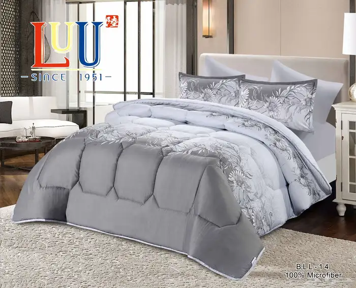 طقم لحافات صينيه مايكروفايبر ممتاز 12