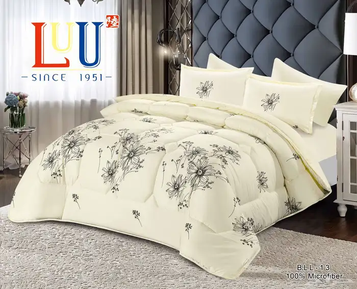 طقم لحافات صينيه مايكروفايبر ممتاز 10