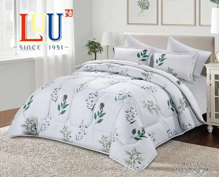 طقم لحافات صينيه مايكروفايبر ممتاز 13