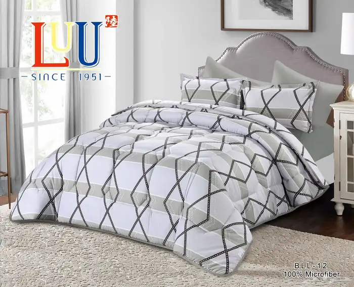 طقم لحافات صينيه مايكروفايبر ممتاز 11