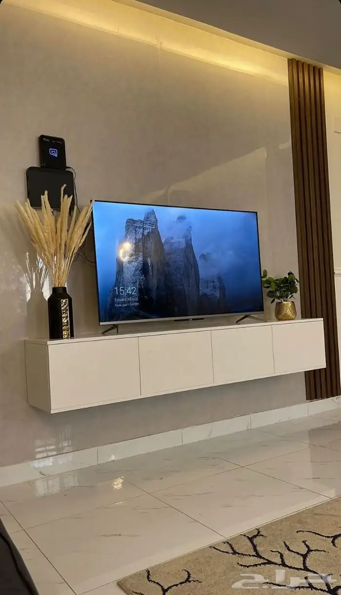 طاولات-مكتبة -طاولات بلازما-مكتبة تلفزيون -رف معلق 26