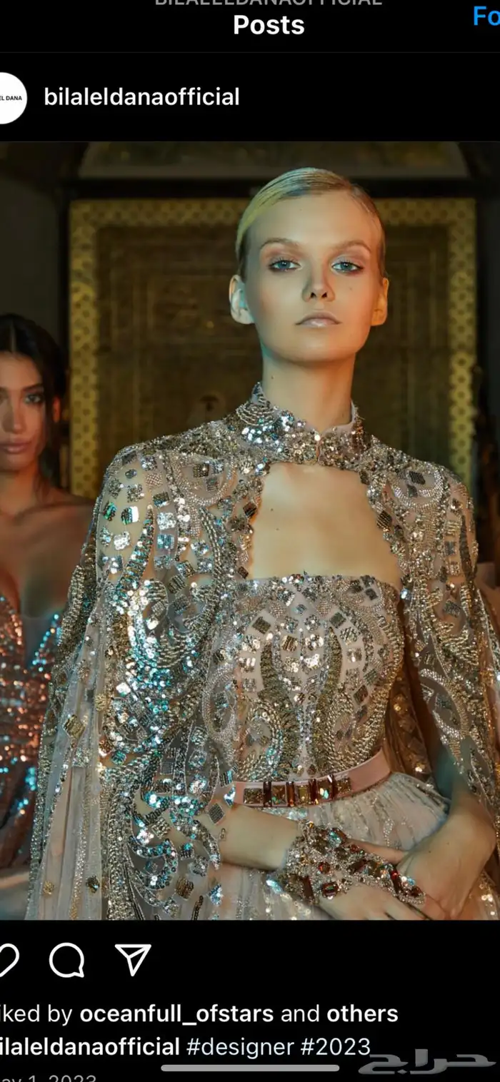 فستان من المصمم اللبناني بلال الدنا 2