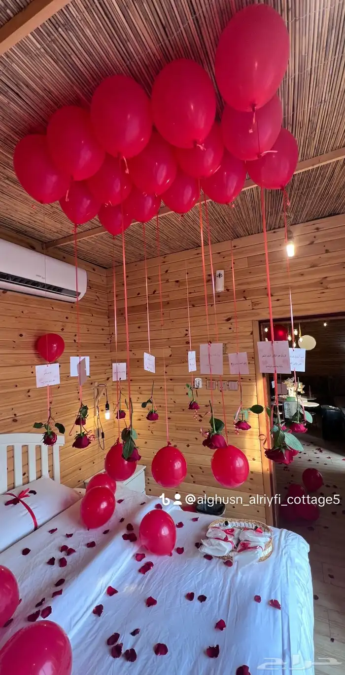 شاليه و كوخ ريفي بمسبح و عروض تنسيق وتريين غرف عرسان وحفلات 1