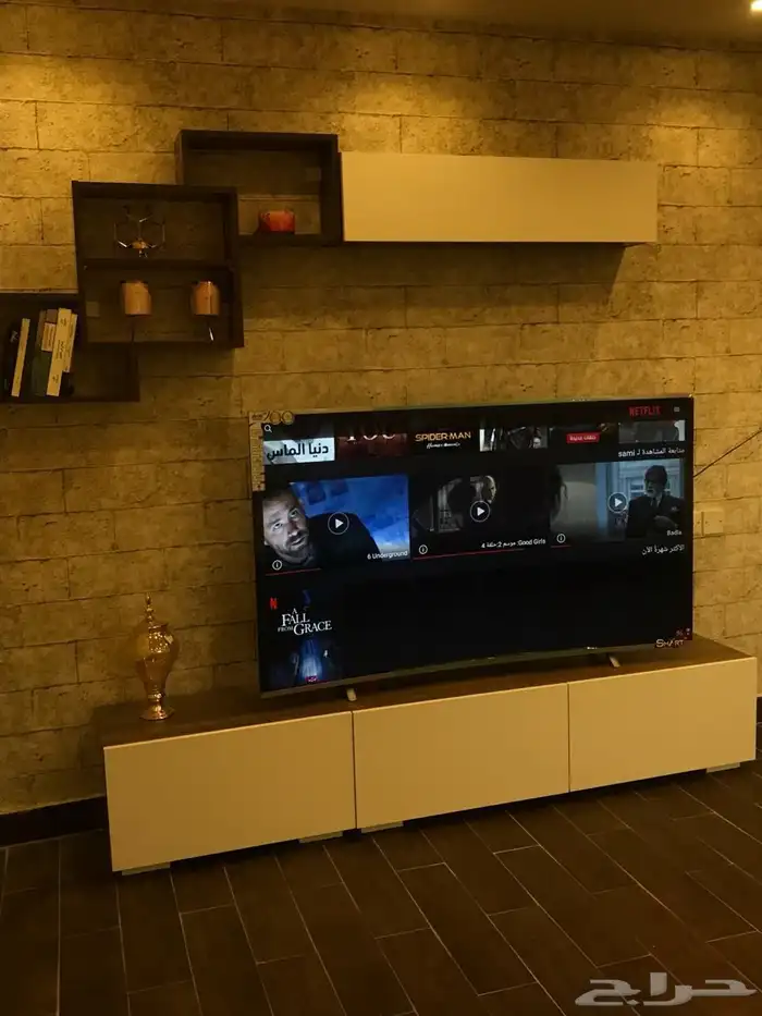 طاولات-مكتبة -طاولات بلازما-مكتبة تلفزيون -رف معلق 7