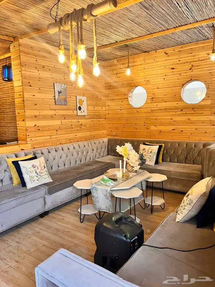 شاليه و كوخ ريفي بمسبح و عروض تنسيق وتريين غرف عرسان وحفلات 10