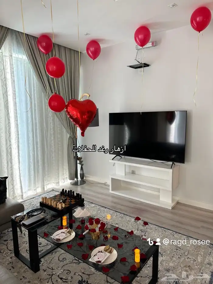تنسيق ذكرى زواج عرسان عيد ميلاد فنادق 3