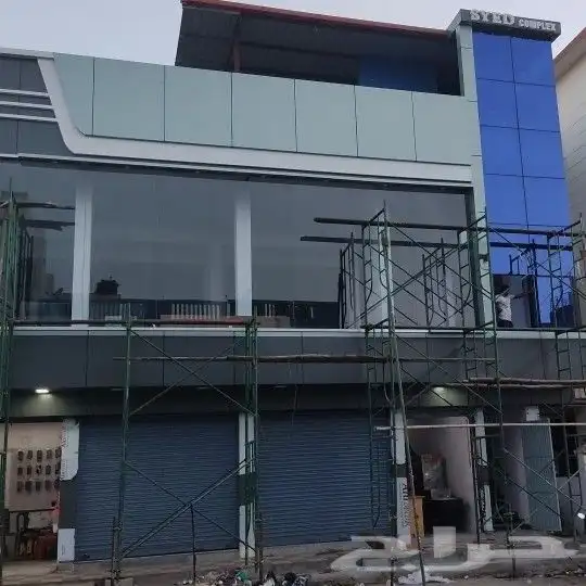 تنفيذ تصميم واجهات كلادينج احرف بارزه زنكور اكريليك خطاط 2