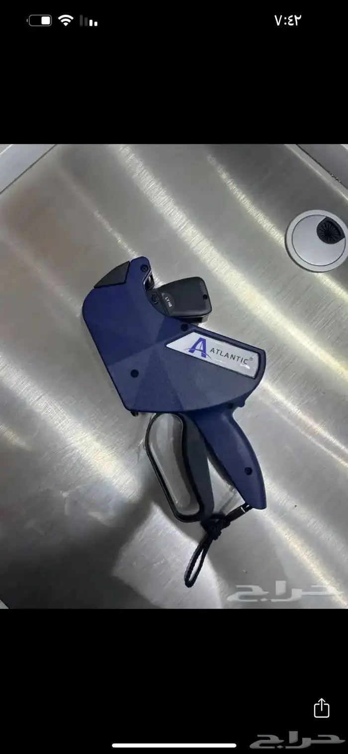 مكينه تسعير إيطالي ورق تسعير مسدس كروت كروت مربط بلاستك 9