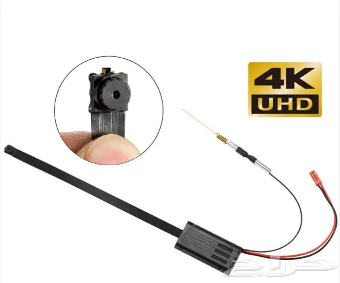 أصغر كاميرا متابعة عن بعد HD تشبك بالكهرب وتحفظ التسجيلات 2