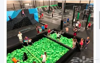 ترامبولين متاهات نطيطات العاب تصميم وتنفيذ 9