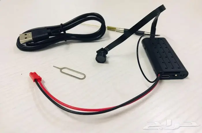 أصغر كاميرا متابعة عن بعد HD تشبك بالكهرب وتحفظ التسجيلات 3