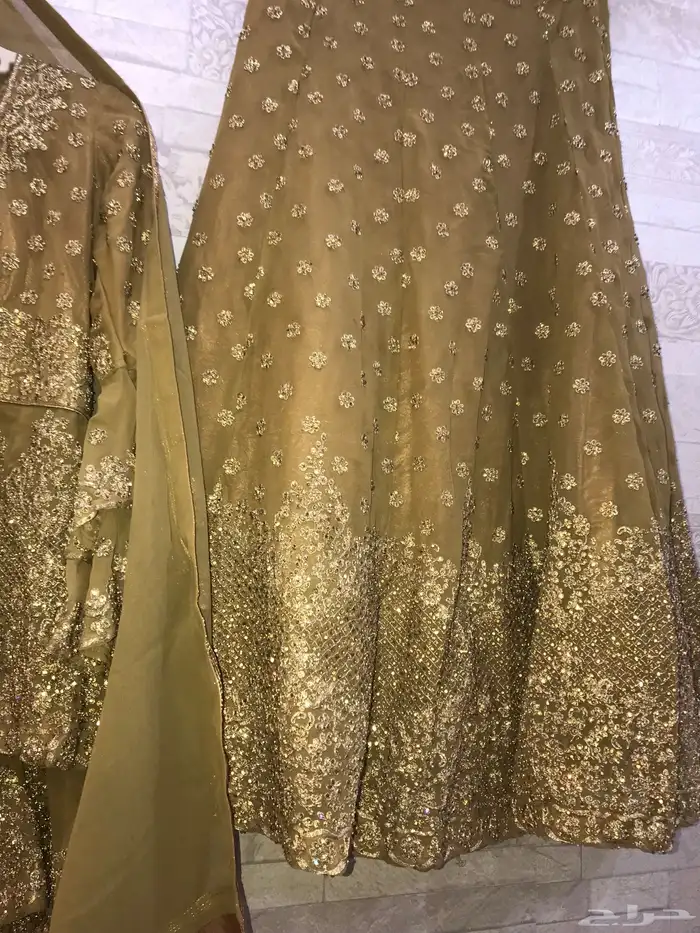 ملابس هندي شرارة فخمة زي عروس ساري تقليدي باكستاني جلوه بحر 10