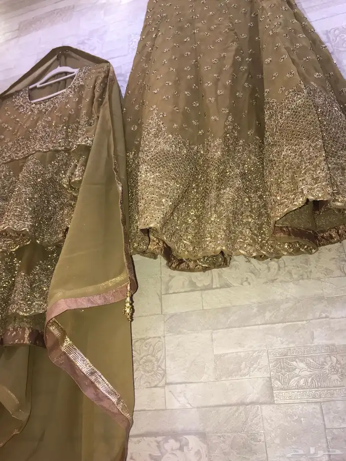 ملابس هندي شرارة فخمة زي عروس ساري تقليدي باكستاني جلوه بحر 11