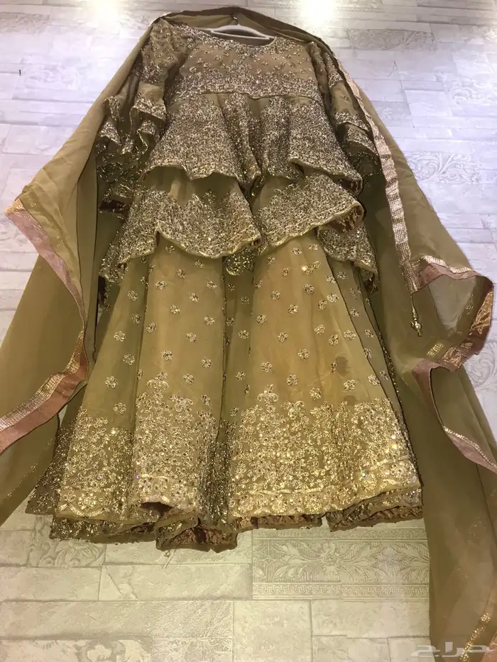 ملابس هندي شرارة فخمة زي عروس ساري تقليدي باكستاني جلوه بحر 0