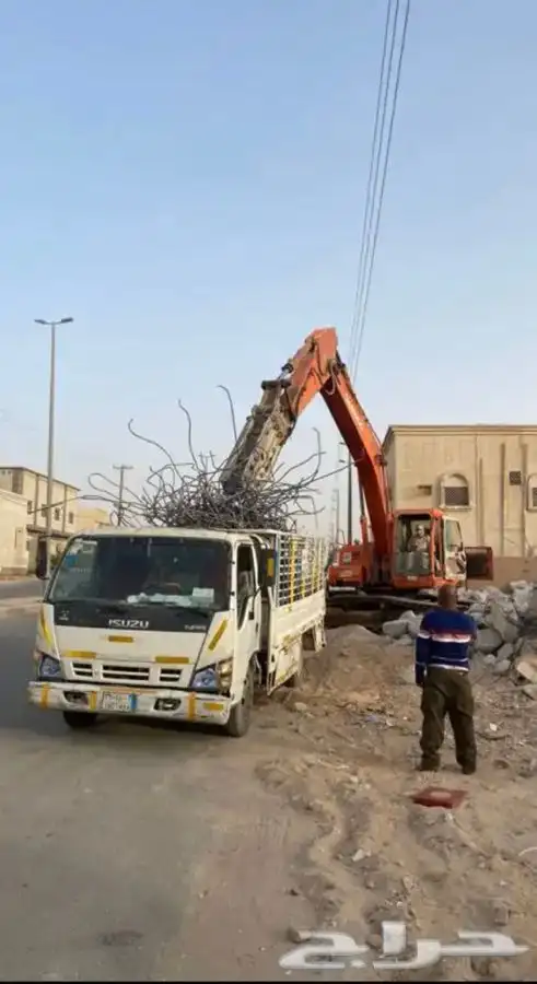 بوكلينات هدم بيوت حفر ارضيات و برك 0
