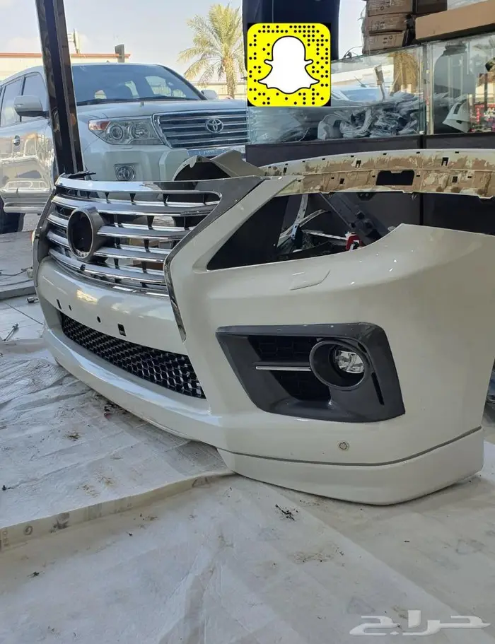 تجديد واجهة - صدامات- تخشييب- لحيه لكزس - شمعات 33