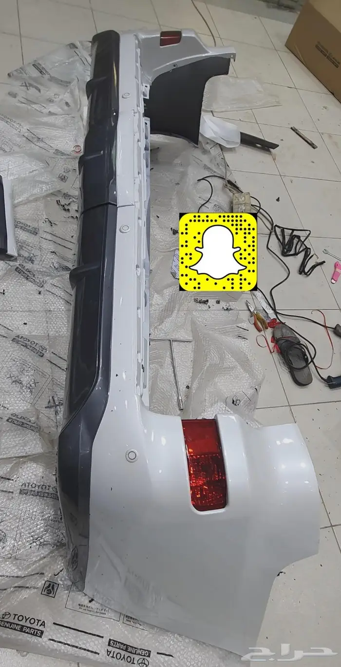 تجديد واجهة - صدامات- تخشييب- لحيه لكزس - شمعات 43