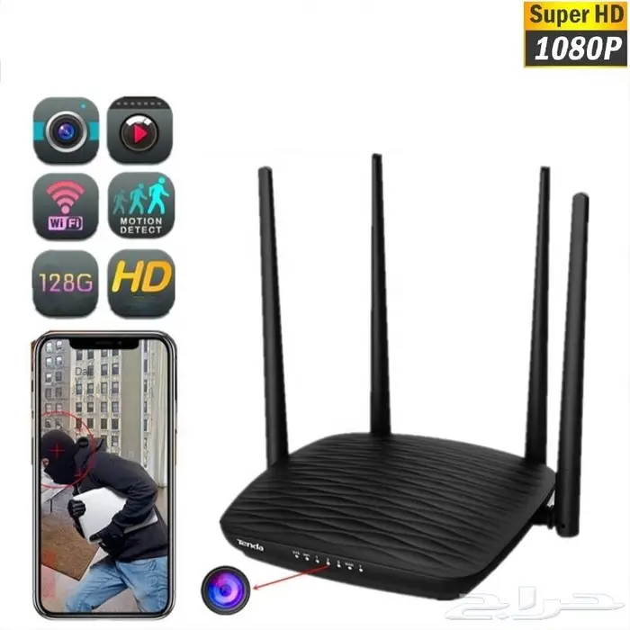 كاميرا مقوي شبكة الوايفاي دقة فل HD 0