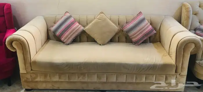 طقم كنب مستعمل عنيزة 1
