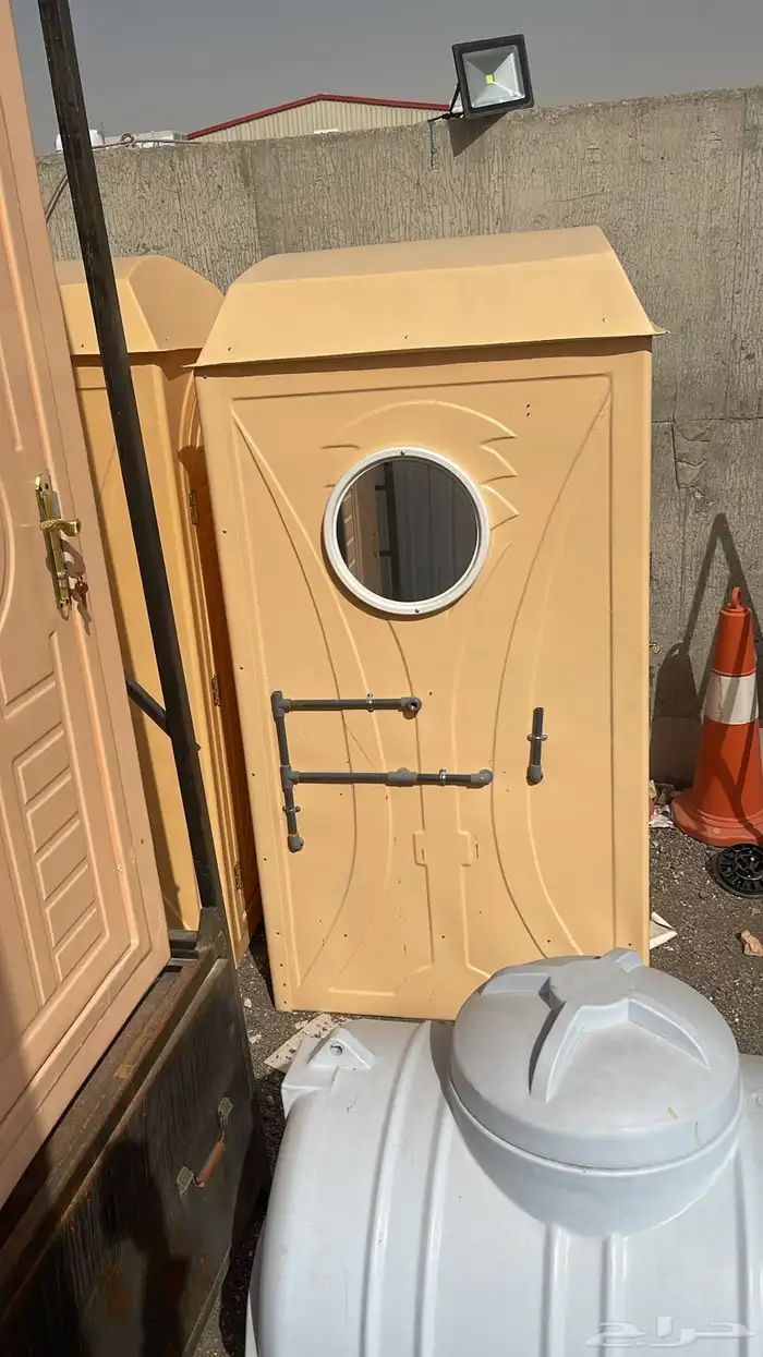 بورتبل دورة مياه متنقلة وحدات صحية حمامات fiber glass W.C 30
