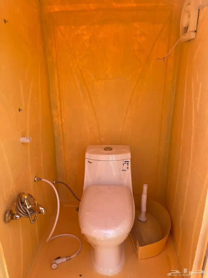 بورتبل دورة مياه متنقلة وحدات صحية حمامات fiber glass W.C 17